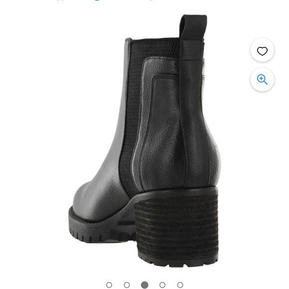 EUC - Mia Colten Heeled Ankle Bootie - Black - Picture 3 of 16